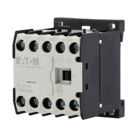 DILER-40(380V50HZ,440V60HZ) 051760 XTRM10A40L EATON ELECTRIC Contactor relay, 4N/O, AC