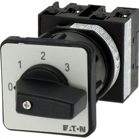 T0-2-8241/EZ 053089 Y7-53089 EATON ELECTRIC Commutateurs à gradins, Contacts: 3, 20 A, plastron: 0-3, 45 °, ..