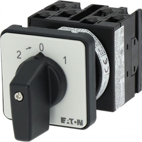 T0-3-15393/E 057841 Y7-57841 EATON ELECTRIC Interruptor de control universal 6 polos 20 A Placa indicadora: ..