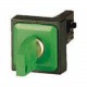 Q25S1R-GN 062108 EATON ELECTRIC Selector de llave 16 mm 25x25 mm Enclavamiento 2 posiciones Verde