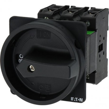 P3-100/V/SVB-SW 064976 EATON ELECTRIC Main switch, 3 pole, 100 A, STOP function, Lockable in the 0 (Off) pos..