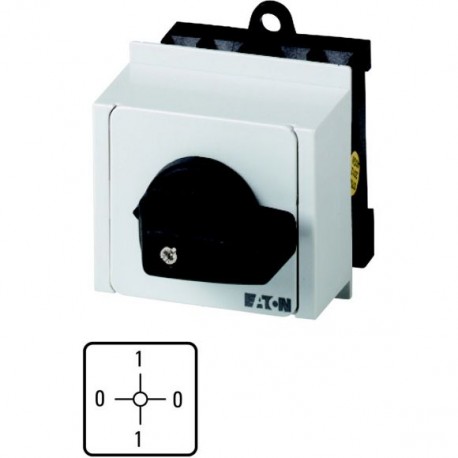 T0-1-15108/IVS 067321 Y7-67321 EATON ELECTRIC Interruptor seccionador ON-OFF 2 polos 20 A Placa indicadora: ..