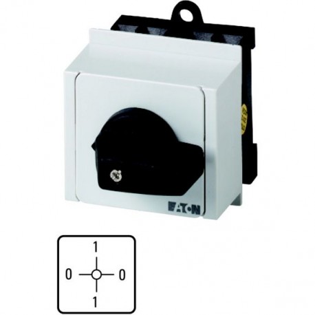 T0-1-15108/IVS 067321 EATON ELECTRIC ON-OFF switches, Contacts: 2, 20 A, front plate: 0-1-0-1, 90 °, maintai..