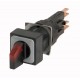 Q18LWK3R2-RT 072332 EATON ELECTRIC Commutateur rotatif lumineux, 3 positions, rouge, à accrochage