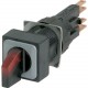 Q18LWK3-RT/WB 072335 EATON ELECTRIC Commutateur rotatif lumineux, 3 positions, rouge, à rappel, +lampe à inc..