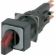 Q18LWK3R-RT/WB 072338 Y7-72338 EATON ELECTRIC Selettore luminoso, 3 posizioni, rosso, permanente +lampada a ..