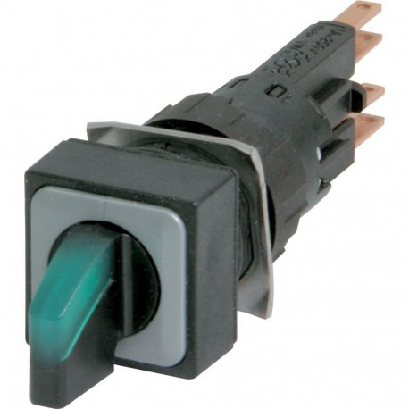 Q18LWK3R-GN/WB 072339 Y7-72339 EATON ELECTRIC Selettore luminoso, 3 posizioni, verde, permanente, +lampada a..