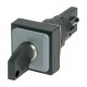 Q25S3R-A1 072379 EATON ELECTRIC Selector de llave 16 mm 25x25 mm Enclavamiento 3 posiciones Negro