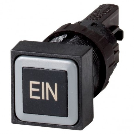 Q18D-121 080167 EATON ELECTRIC Pushbutton, black ON, momentary