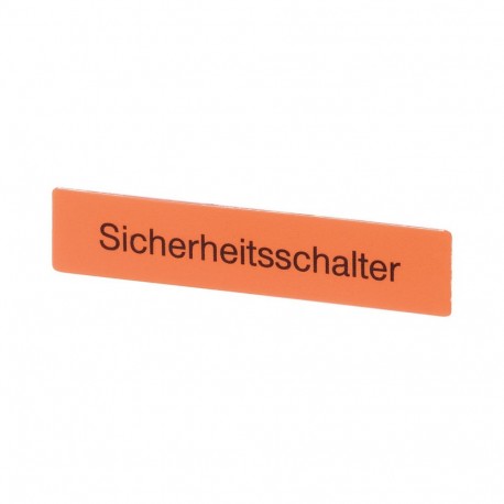 BS75X15-SI 084480 Y7-84480 EATON ELECTRIC Targhetta, AxL 15x75mm
