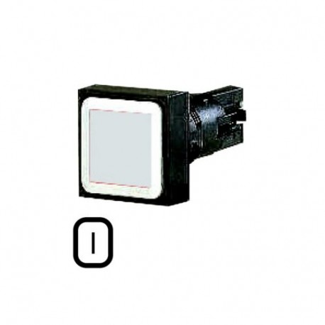 Q25D-WS 086808 EATON ELECTRIC Pulsador rasante 16 mm Retorno Blanco