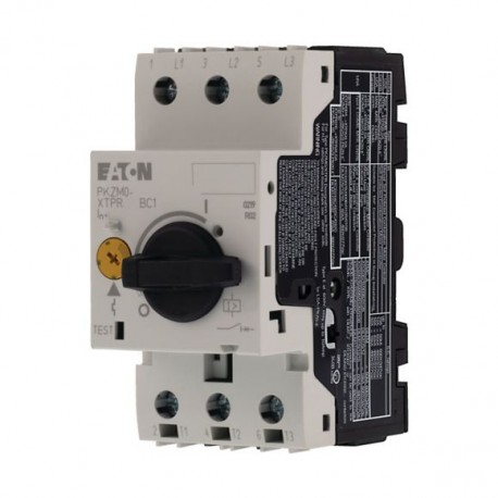 PKZM0-0,16-T 088907 XTPTP16BC1NL EATON ELECTRIC Transformer-protective circuit-breaker, 3p, Ir 0.1-0.16A, sc..