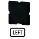 234TQ25 090987 EATON ELECTRIC Button plate, black, LEFT