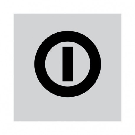 899LQ18 091008 Y7-91008 EATON ELECTRIC Targhetta inseribile, trasparente, ON/OFF, permanente