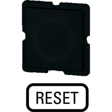 287TQ25 091185 Y7-91185 EATON ELECTRIC Tastenplatte, blau, RESET