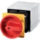 T5B-6-8348/V/SVB 091722 EATON ELECTRIC Main switch, 12-pole, 63 A, Emergency-Stop function, 90 °, rear mount..