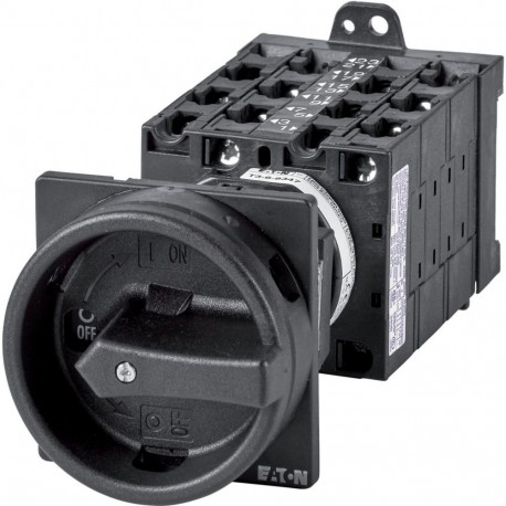 T3-6-8348/V/SVB-SW 097429 Y7-97429 EATON ELECTRIC Interrupteur général, 12 pôle, 32 A, Fonction d'arrêt, 90 ..