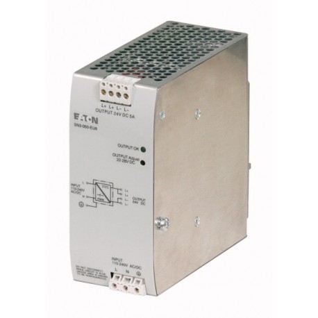 SN3-050-EU8 100643 EATON ELECTRIC Switched-mode power supply unit, 24-28VDC, adjustable, 5A