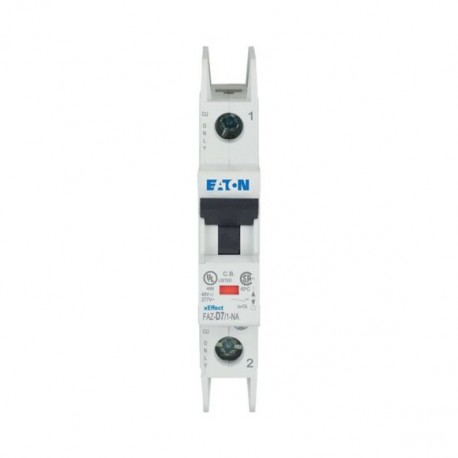 FAZ-D7/1-NA 102105 EATON ELECTRIC MCB, 1P, Kurve D, 7A