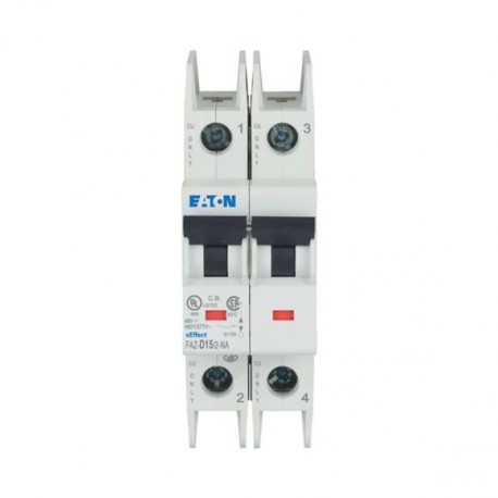 FAZ-D15/2-NA 102189 Y7-102189 EATON ELECTRIC MCB, 2P, curva D, 15A
