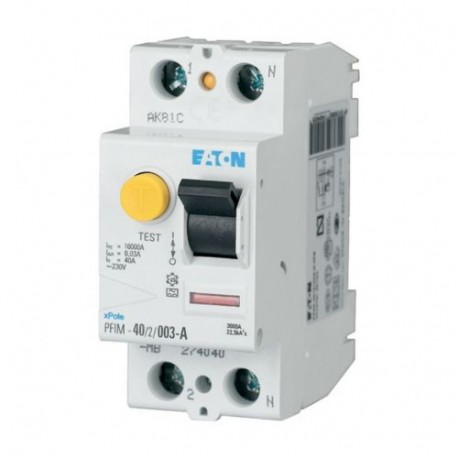 PFIM-100/2/03-A 102828 Y7-102828 EATON ELECTRIC Interrupteur différentiel, 100A, 2p, 300mA, type A