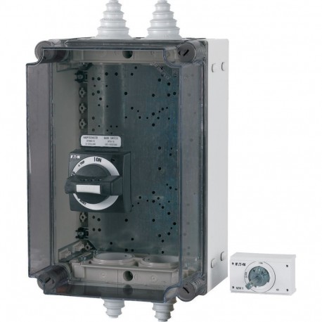 NZM1-XCI43/2-TVD 104645 Y7-104645 EATON ELECTRIC Insulated enclosure, HxWxD 375x250x225mm, for size 1