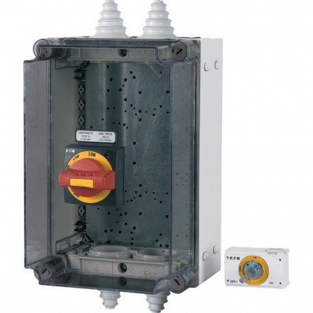 NZM1-XCI43/2-TVDVR 104646 Y7-104646 EATON ELECTRIC Insulated enclosure, HxWxD 375x250x225mm, for size 1