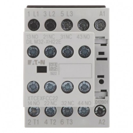 DILM12-22(230V50HZ,240V60HZ) 106362 XTCE012B22F EATON ELECTRIC контактор 12А, управляющее напряжение 230В (А..