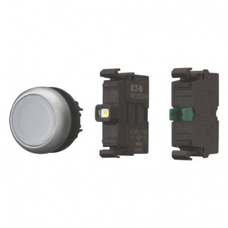M22-DL-W-K10LED-BVP 110931 M22-DL-W-K10LED-BVPQ EATON ELECTRIC Leuchtdrucktaster, Komplettgerät