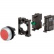 M22-DL-R-K10LED-BVP 110932 Y7-110932 EATON ELECTRIC M22-DL-R-K10LED-BVPQ brilhante 24V botão vermelho comple..
