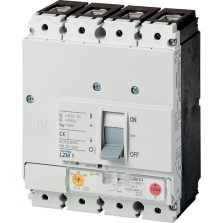 LZMC1-4-A32-I 111910 Y7-111910 EATON ELECTRIC Interruptor magnetotérmico LZM, 4P, 32A