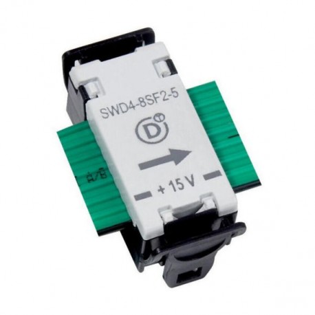 SWD4-8SF2-5 116022 EATON ELECTRIC Соединительный элемент SWD для фиксации на плоский кабель SWD