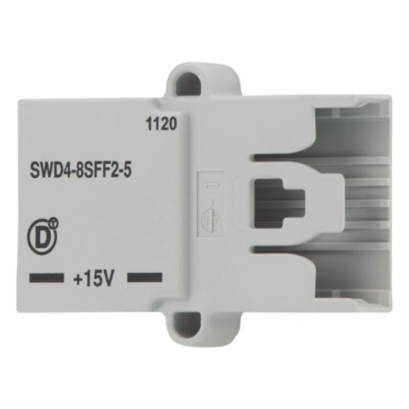 SWD4-8SFF2-5 116024 EATON ELECTRIC Adaptador SWDT Para conexión de 2 cables planos con conector SWD4-8MF2
