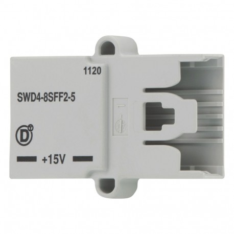 SWD4-8SFF2-5 116024 Y7-116024 EATON ELECTRIC Adaptador SWDT Para conexión de 2 cables planos con conector SW..