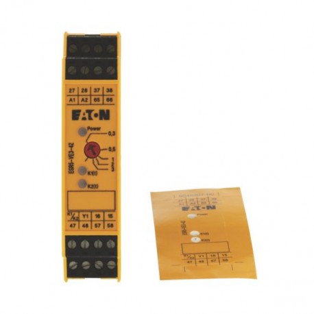 ESR5-VE3-42 118706 Y7-118706 EATON ELECTRIC Augmentation du nombre de contacts, 24VDC/AC, 4 circuits de vali..