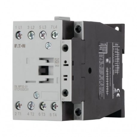 DILMP32-01(RDC24) 118913 Y7-118913 EATON ELECTRIC Contactor, 4p+1N/C, 32A/AC1