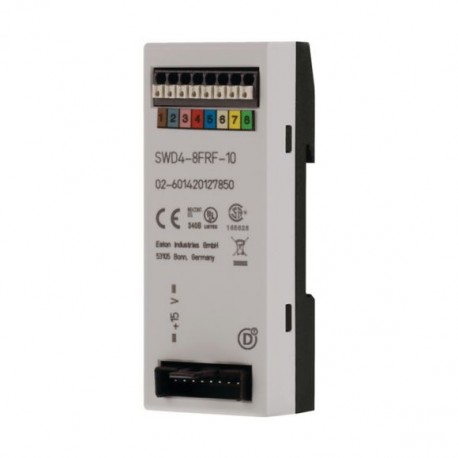 SWD4-8FRF-10 121377 Y7-121377 EATON ELECTRIC Adaptador SWDT Para conversión de cable plano a cable redondo 8..