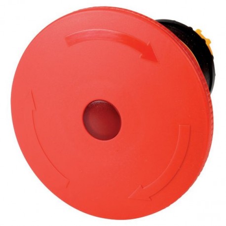M22-PVLT60P 121461 Y7-121461 EATON ELECTRIC Arresto di emergenza, 60mm, sblocco a rotazione