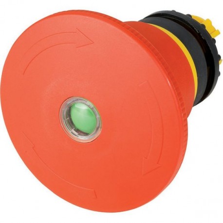 M22-PVT60P-MPI 121465 Y7-121465 EATON ELECTRIC Bouton d'arrêt d'urgence, D 60mm, déverrouillage par rotation..