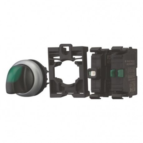 M22-WRLK-G-K10LED230-BVP 132597 EATON ELECTRIC Selector switches 1 N/O with thumb grip, complete device