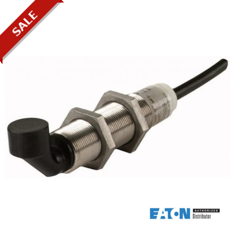 E57RAL18T110E 136071 EATON ELECTRIC Proximity switch, inductive, 1N/O, Sn 8mm, 3L, 6-48VDC, NPN, M18, metal,..