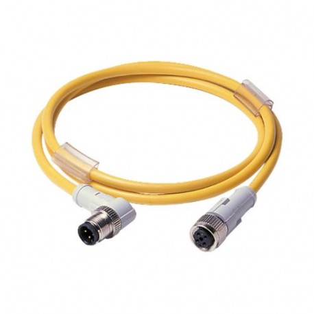 CSDR4A4CY2203-D 136315 Y7-136315 EATON ELECTRIC Cavo di collegamento, 4p, DC, congiuntore M12 rettilineo, co..