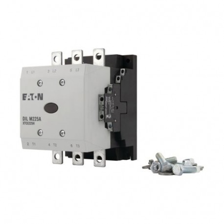 DILM225A/22(RDC60) 139551 XTCE225H22WD EATON ELECTRIC Contactor, 3p+2N/O+2N/C, 110kW/400V/AC3
