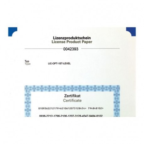 LIC-OPT-1ST-LEVEL 140391 Y7-140391 EATON ELECTRIC Licenza comunicazione 40 punti, per XV