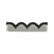 XLST2J11D 143231 Y7-143231 EATON ELECTRIC Bottom plate, for WxD 1100x90-105mm, jagged +foam rubber