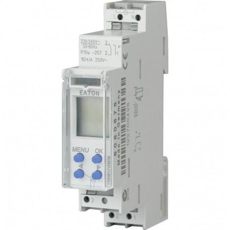 TSDW1COMIN 167383 Y7-167383 EATON ELECTRIC Temporizzatore digitale per installazione modulare 1 canale, 7 gi..