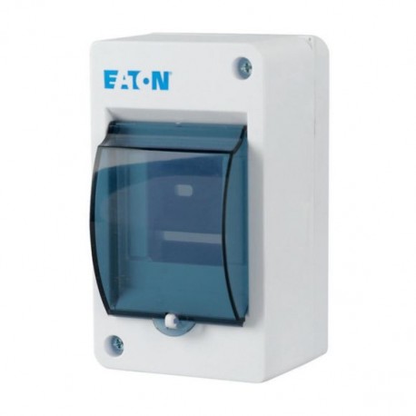 MINI-3-T 177072 EATON ELECTRIC Компактный пластиковый кожух, IP30, 3 модуля, прозрачная дверца