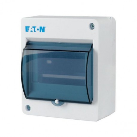 MINI-5-ST 177074 EATON ELECTRIC Компактный пластиковый кожух, IP30, 5 модулей, прозрачная дверца, N/PE клеммы