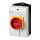 P1-25/I2-SI 207308 EATON ELECTRIC Interruptor de seguridad 3 polos 25 A Maneta Roja/Amarilla Bloqueable en p..