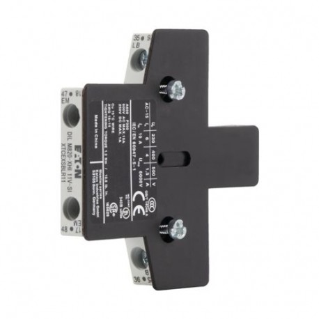 DILM820-XHI11V-SI 208283 XTCEXSBLR11 EATON ELECTRIC Auxiliary contact module 1 NO early-make + 1 NC late-bre..